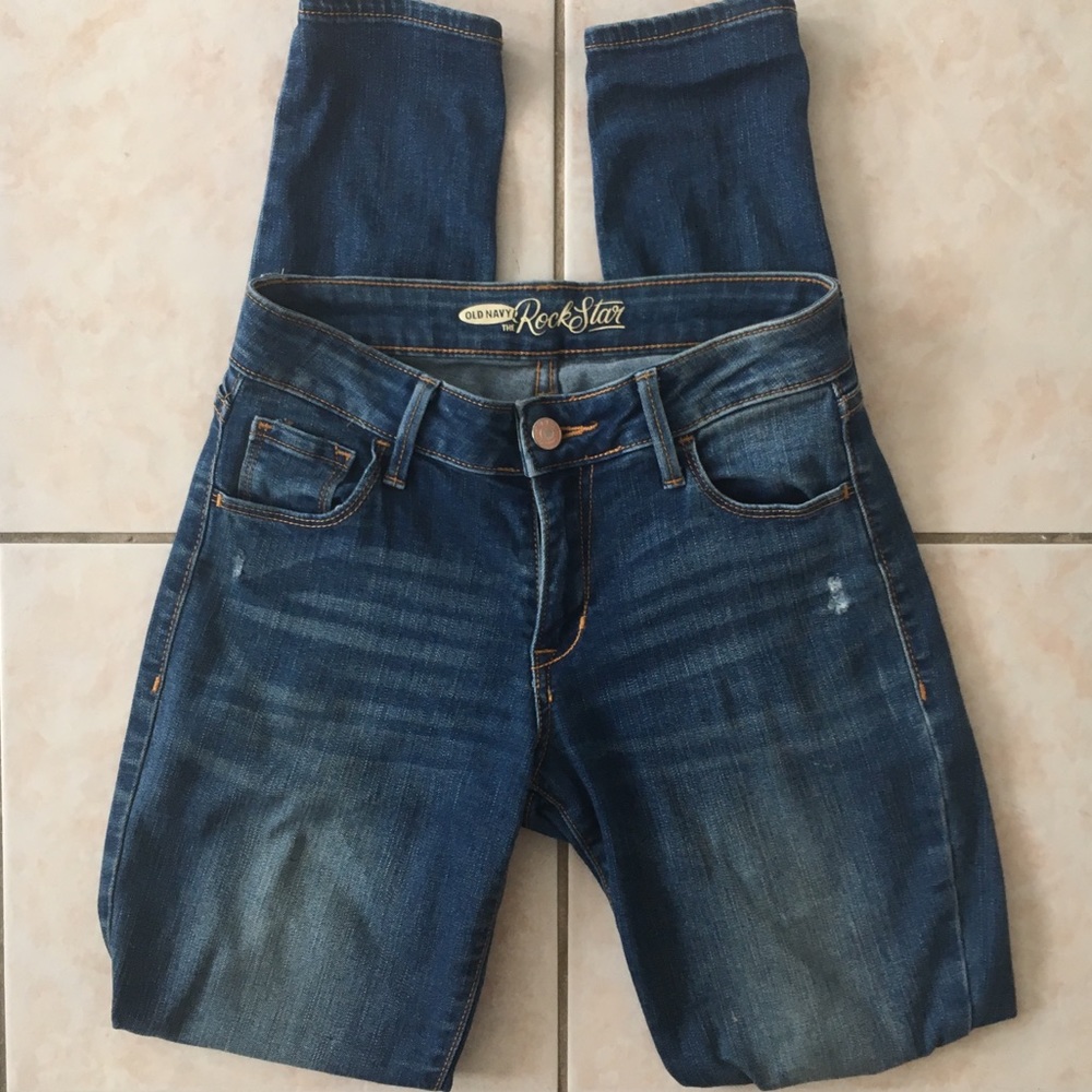 Distressed Skinny Jeans